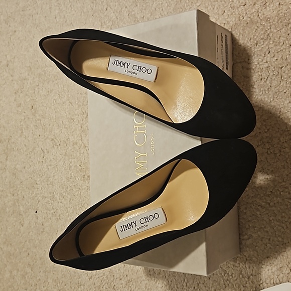 🛑JIMMY CHOO 40MM Jessie Suede Pump - Picture 2 of 9